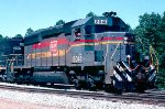 Seaboard System SD40-2 #8041, the lead unit of train #329, 